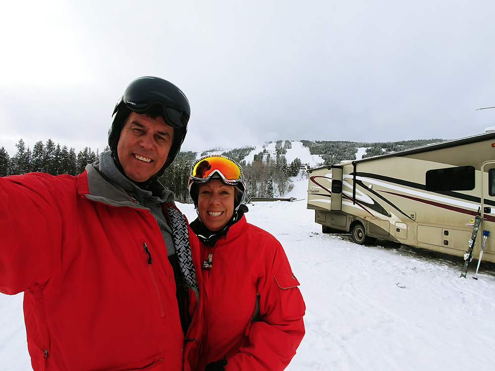 RV and Skiing