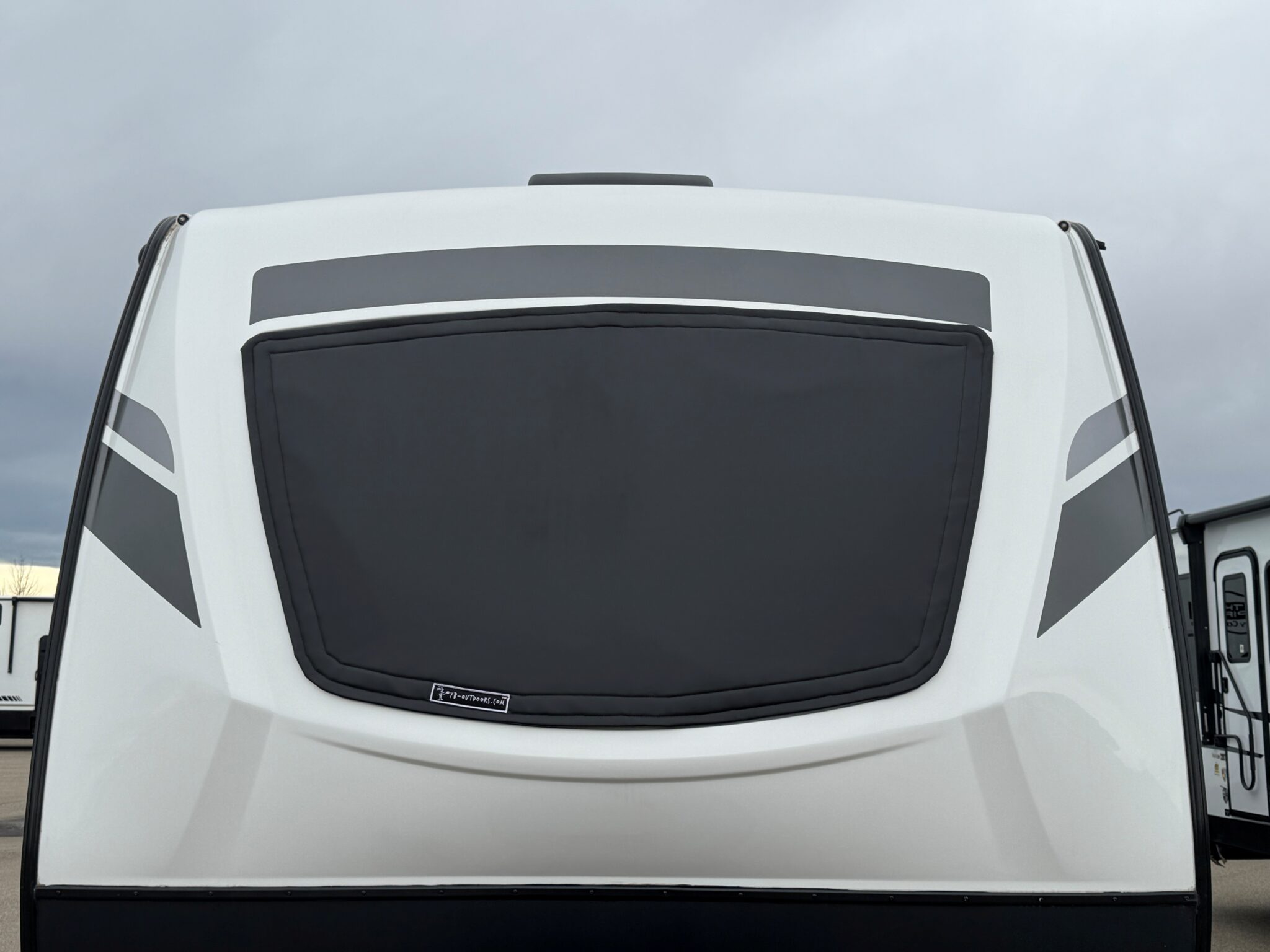 New Product: Travel Trailer Rock Guard Windshield Covers - Bucars RV Dealer